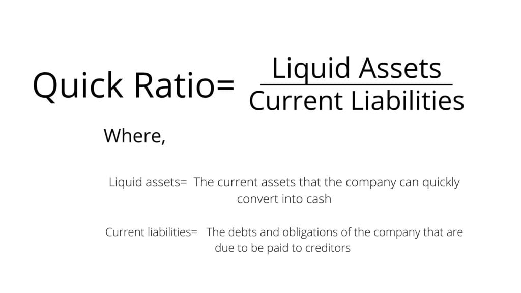 Quick Ratio Formula Calculation And Examples Financial Falconet