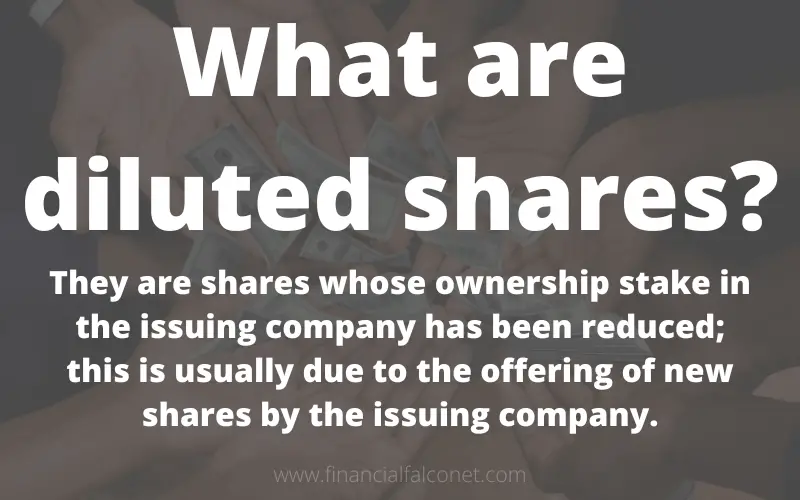 What Are Diluted Shares Formulas And Examples Financial Falconet