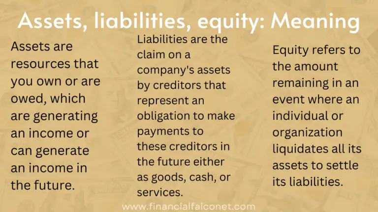 trading liabilities definition