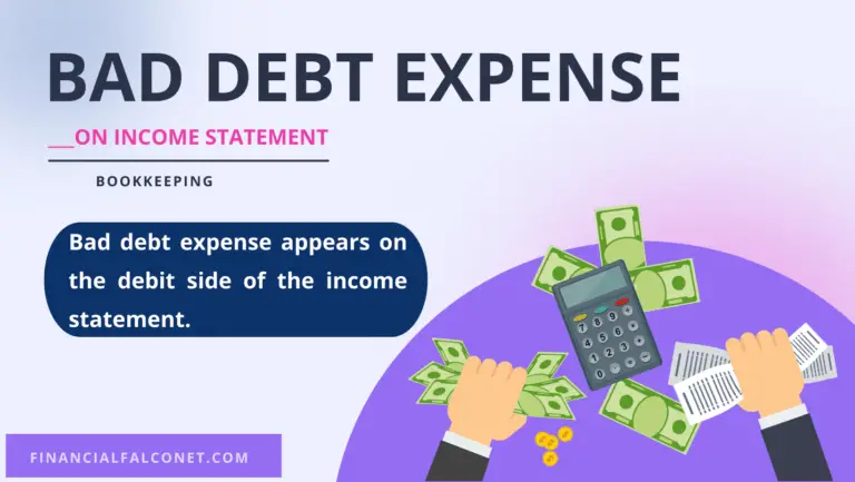 Bad Debt Expense on Income Statement - Financial Falconet