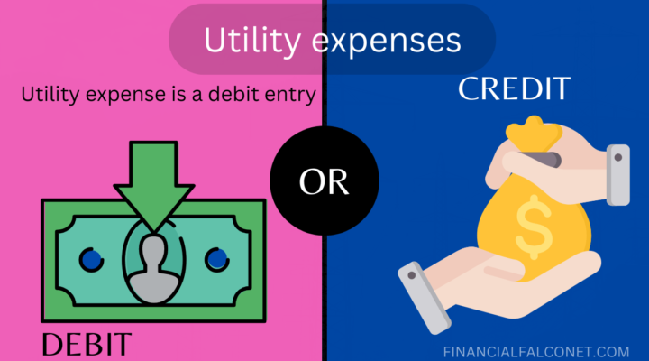 Utilities expense debit or credit?
