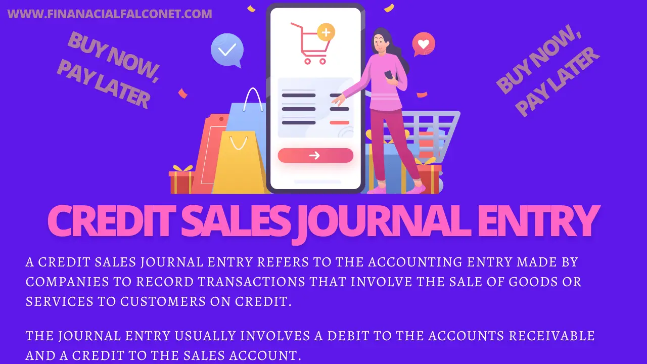 What Is The Journal Entry For Sales On Credit