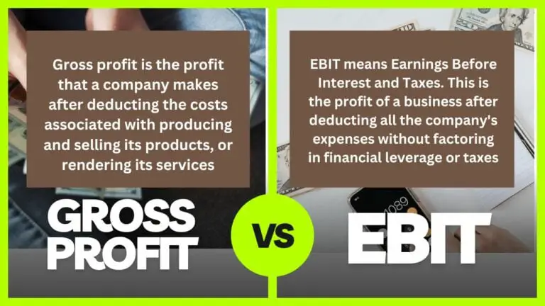 Gross Profit Vs Ebit Differences And Similarities Financial Falconet 4119