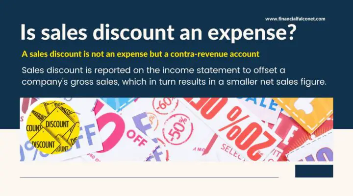 Is sales discount an expense?