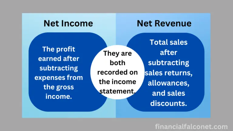 Net Income Vs Net Revenue Differences And Similarities - Financial Falconet