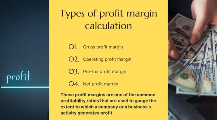 Profit margin calculation