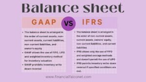 GAAP Vs IFRS Balance Sheet Differences And Similarities - Financial ...