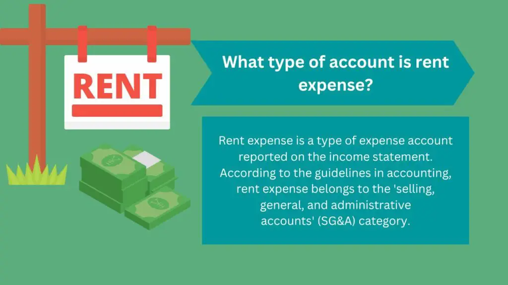 What Type Of Account Is Rent Expense Financial Falconet