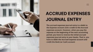 accrued expenses journal entry