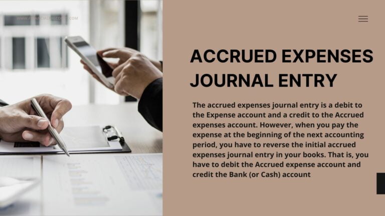 Accrued Expenses Journal Entry And Examples Financial Falconet 7512