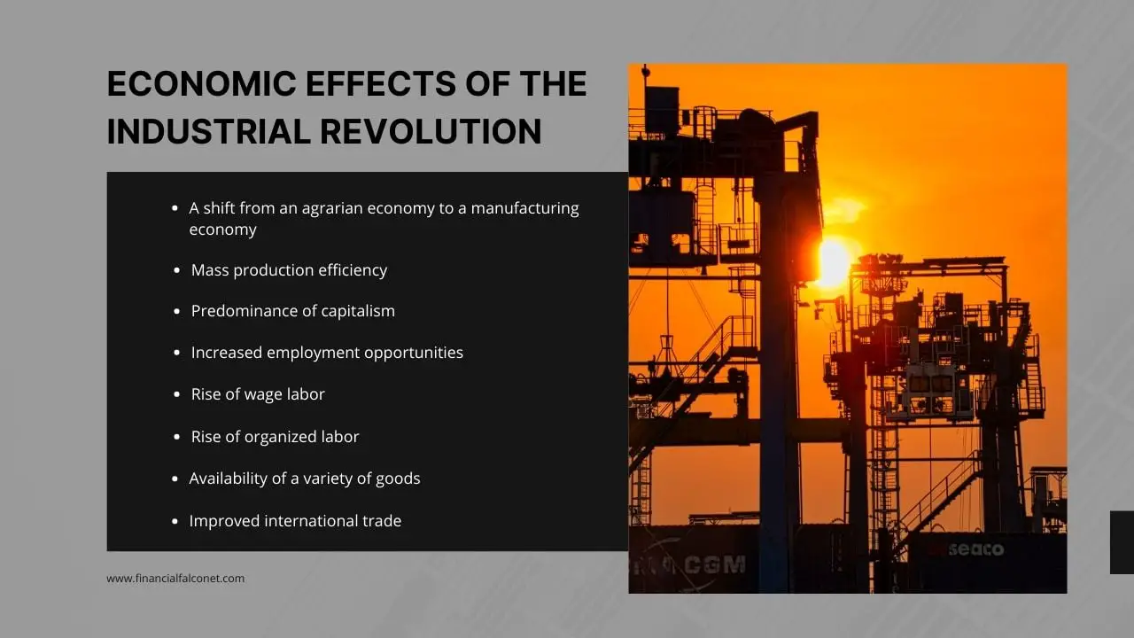 Economic Effects Of The Industrial Revolution Financial Falconet