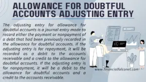 allowance for doubtful accounts definition and