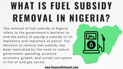 Fuel Subsidy Removal In Nigeria - Financial Falconet