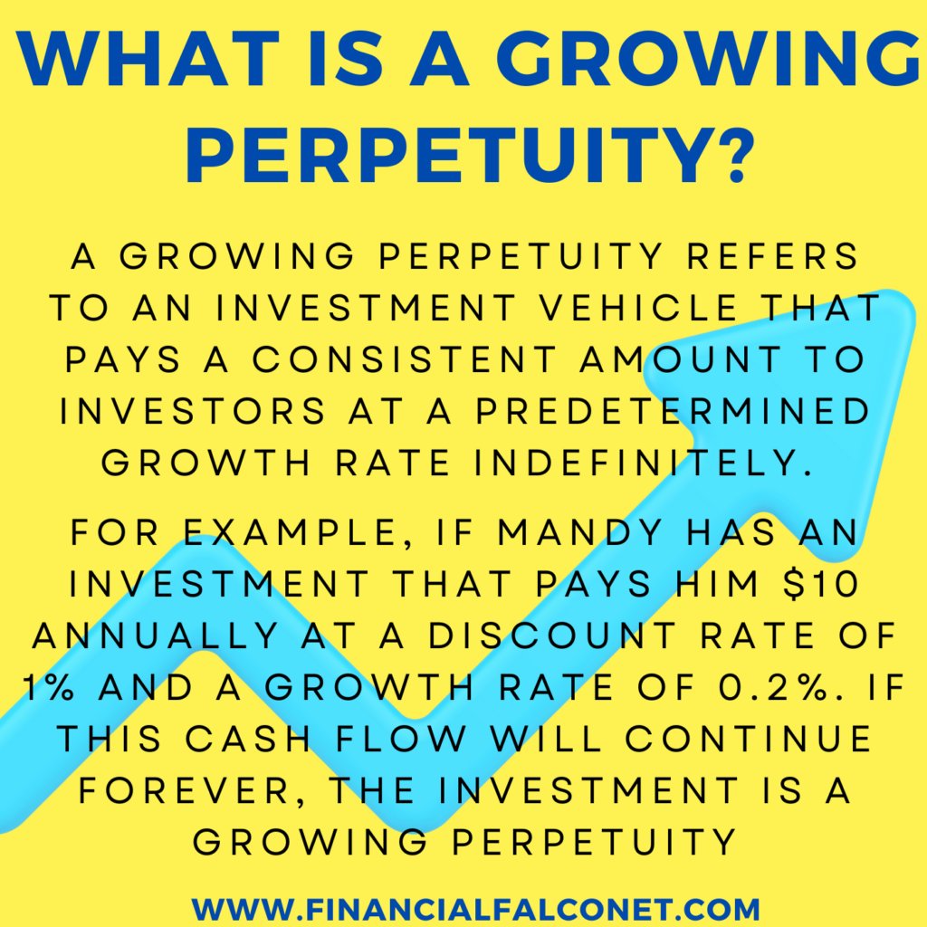 Growing Perpetuity Examples and Calculations Financial