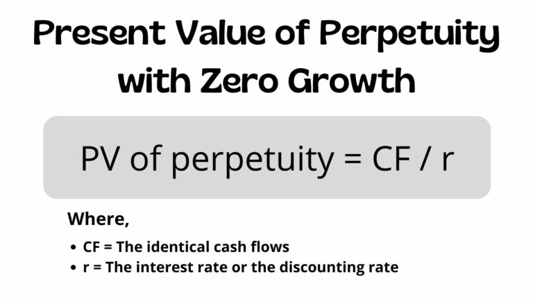 Present Value of Perpetuity Formula and Calculation - Financial Falconet